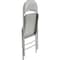 Global Industrial Vinyl Seat Folding Chair, Gray 607863GY - alternate 3